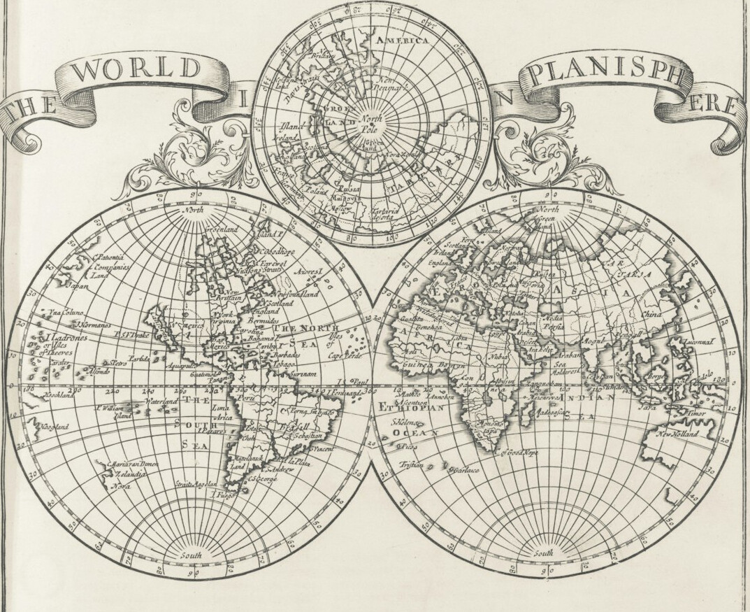 historical world map
